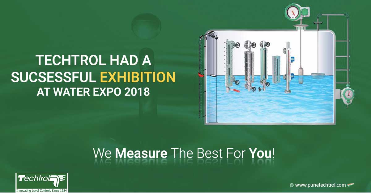 Triumphant success of Pune Techtrol exhibiting their range of products at Water Expo 2018